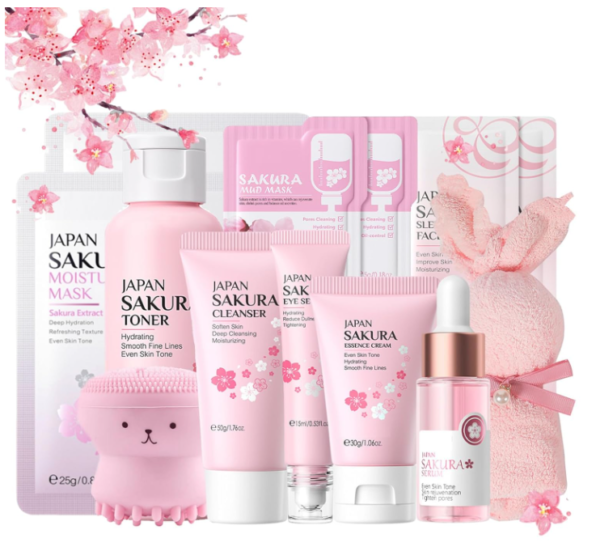 Skin Care Set for Teenage Girls, Moisture Skincare Set, Anti-Ageing Face Care Set